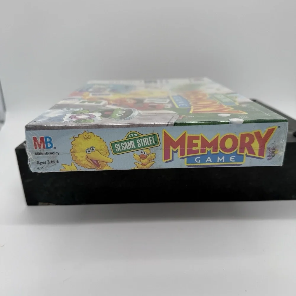 Vintage Sesame Street Memory Game 1991 Milton Bradley NEW SEALED‎